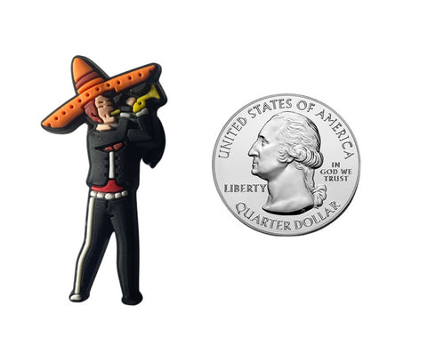 Mariachi Band Shoe Charm
