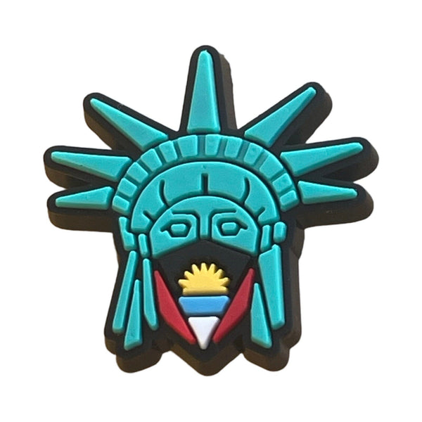 Antigua & Barbuda Statue of Liberty Shoe Charm Shoe Charm Antigua