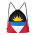Antigua Drawstring Zipper Bag Backpacks Antigua