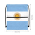 Argentina Drawstring Zipper Bag Backpacks Argentina