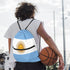 Argentina Drawstring Zipper Bag Backpacks Argentina