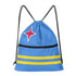 Aruba Drawstring Zipper Bag Backpacks Aruba