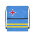 Aruba Drawstring Zipper Bag Backpacks Aruba