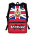 Bermuda Flag Graffiti Backpack Bermuda Enlarged