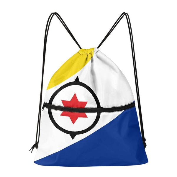 Bonaire Drawstring Zipper Bag Backpacks Bonaire