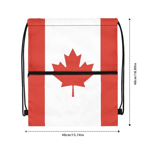 Canada Drawstring Zipper Bag Backpacks Canada