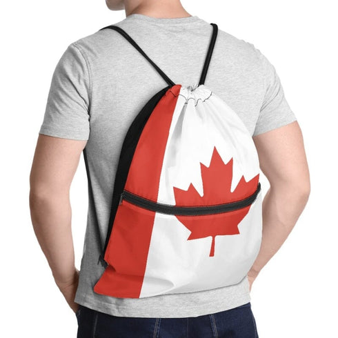 Canada Drawstring Zipper Bag Backpacks Canada