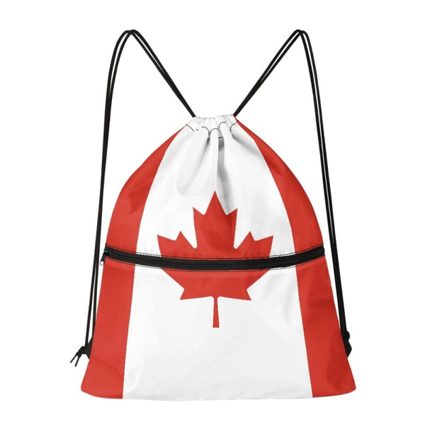 Canada Drawstring Zipper Bag Backpacks Canada