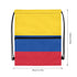 Colombia Drawstring Zipper Bag Backpacks Colombia