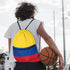 Colombia Drawstring Zipper Bag Backpacks Colombia