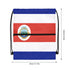 Costa Rica Drawstring Zipper Bag Backpacks Costa Rica