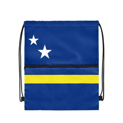 Curacao Drawstring Zipper Bag Backpacks Curacao