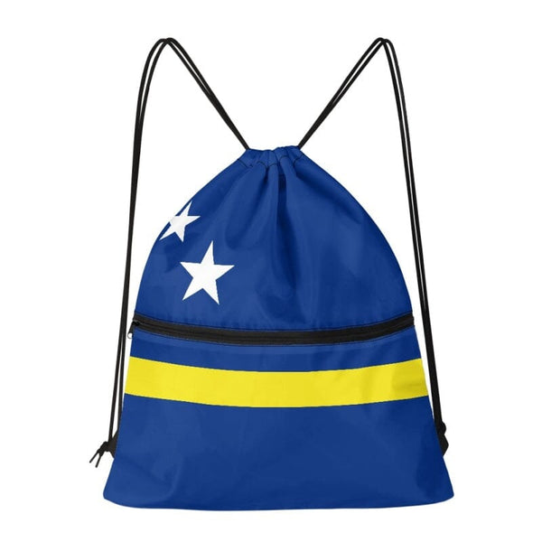 Curacao Drawstring Zipper Bag Backpacks Curacao