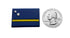 Curacao Flag Shoe Charm Shoe Charm Curacao