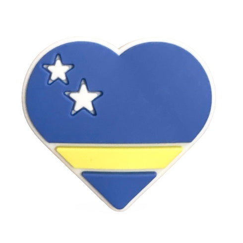 Curacao Heart Shoe Charm Shoe Charm Curacao