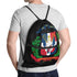 Dominican Republic Drawstring Zipper Bag Backpacks Dominican Republic