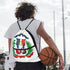 Dominican Republic Drawstring Zipper Bag Backpacks Dominican Republic