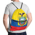 Ecuador Drawstring Zipper Bag Backpacks Ecuador