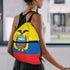 Ecuador Drawstring Zipper Bag Backpacks Ecuador