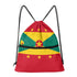 Grenada Drawstring Zipper Bag Backpacks Grenada