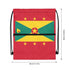 Grenada Drawstring Zipper Bag Backpacks Grenada