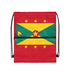 Grenada Drawstring Zipper Bag Backpacks Grenada