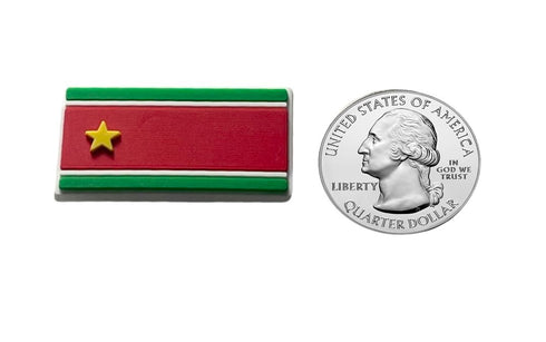 Guadeloupe Flag Shoe Charm Shoe Charm Guadeloupe