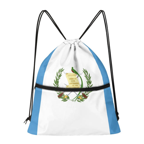 Guatemala Drawstring Zipper Bag Backpacks Guatemala