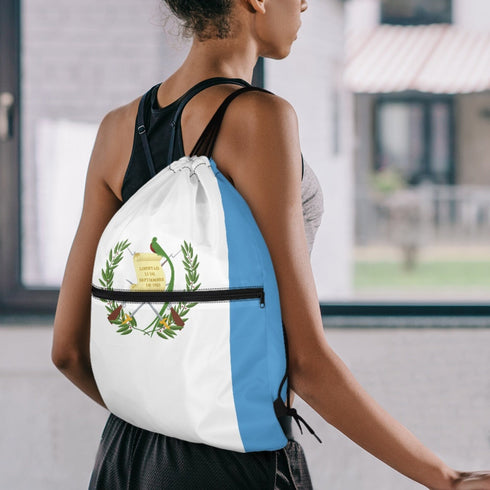 Guatemala Drawstring Zipper Bag Backpacks Guatemala