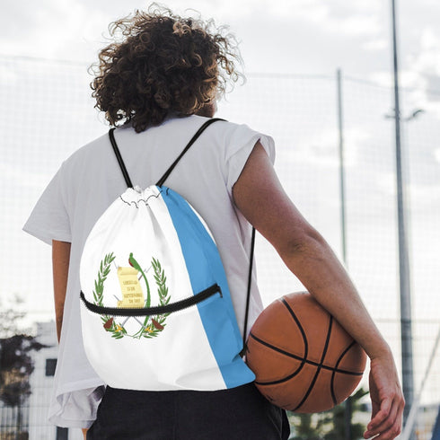Guatemala Drawstring Zipper Bag Backpacks Guatemala