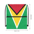 Guyana Drawstring Zipper Bag Backpacks Guyana