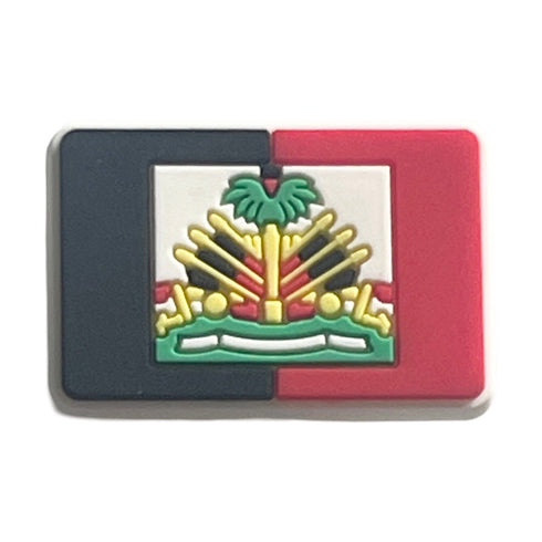 Haiti Flag - (1964-1986) Shoe Charm Shoe Charm Haiti