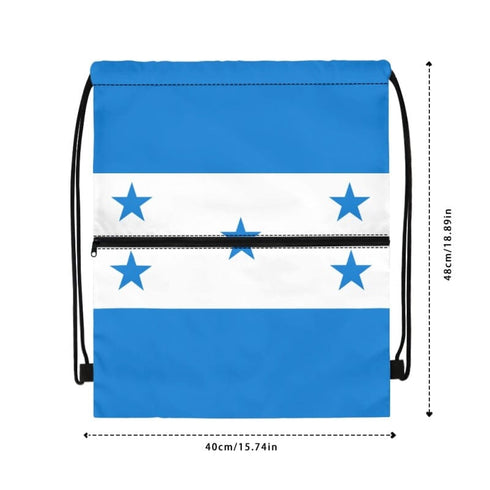 Honduras Drawstring Zipper Bag Backpacks Honduras