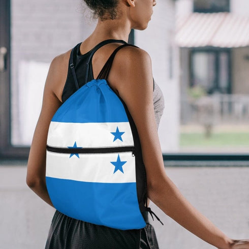 Honduras Drawstring Zipper Bag Backpacks Honduras