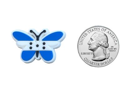 Honduras Flag Butterfly Shoe Charm Shoe Charm Honduras