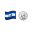 Honduras Wavy Flag Shoe Charm Shoe Charm Honduras