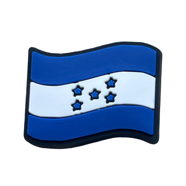 Honduras Wavy Flag Shoe Charm Shoe Charm Honduras
