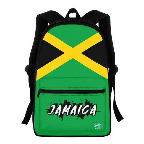 Jamaica Flag Graffiti Backpack Saint Lucia