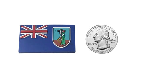 Montserrat Flag Shoe Charm Shoe Charm Montserrat