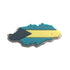 Nassau - The Bahamas Flag Map Shoe Charm Shoe Charm The Bahamas