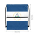 Nicaragua Drawstring Zipper Bag Backpacks Nicaragua