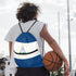 Nicaragua Drawstring Zipper Bag Backpacks Nicaragua