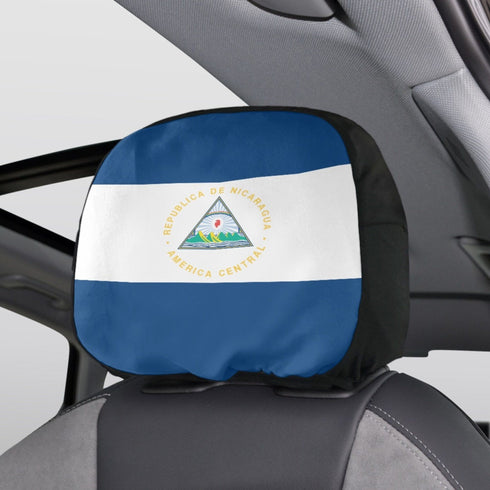 Nicaragua Headrest Cover Headrest Cover Nicaragua