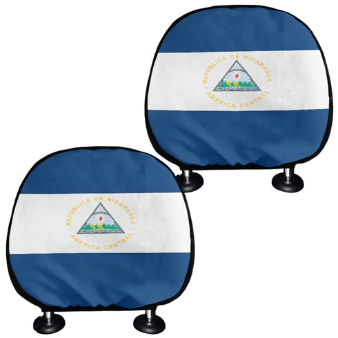 Nicaragua Headrest Cover Headrest Cover Nicaragua One Size