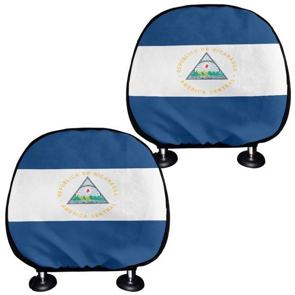 Nicaragua Headrest Cover Headrest Cover Nicaragua One Size