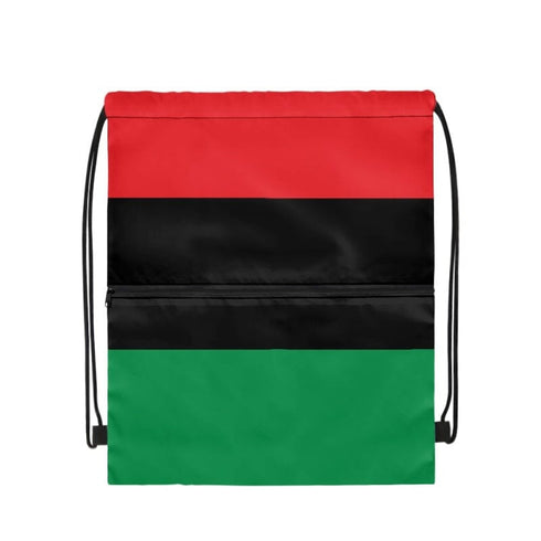Pan Africa Drawstring Zipper Bag Backpacks Pan Africa