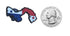 Panama Flag Map Shoe Charm Shoe Charm Panama