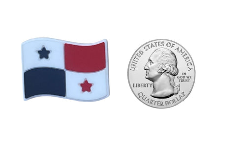 Panama Wavy Flag Shoe Charm Shoe Charm Panama
