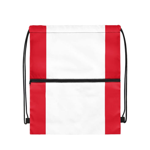 Peru Drawstring Zipper Bag Backpacks Peru