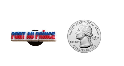 Port Au Prince Shoe Charm Shoe Charm Haiti